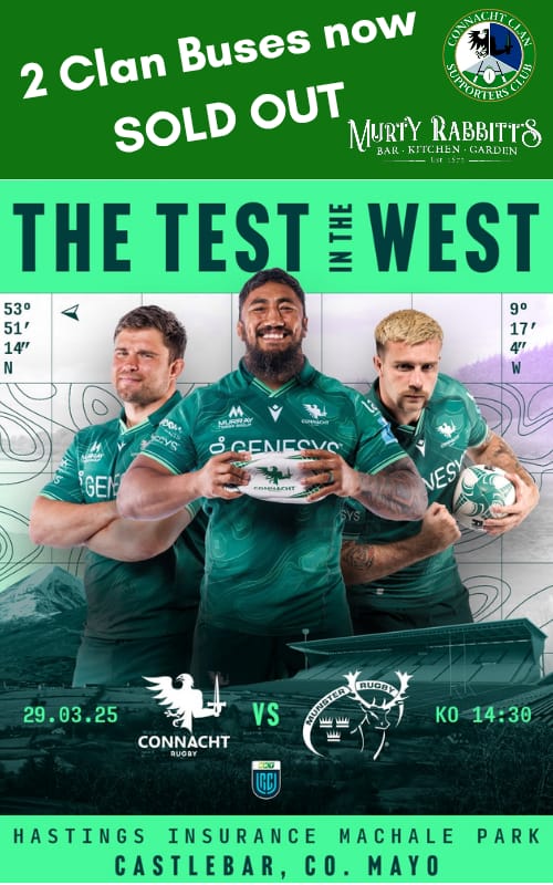 Clan Bus to Castlebar for Munster Match