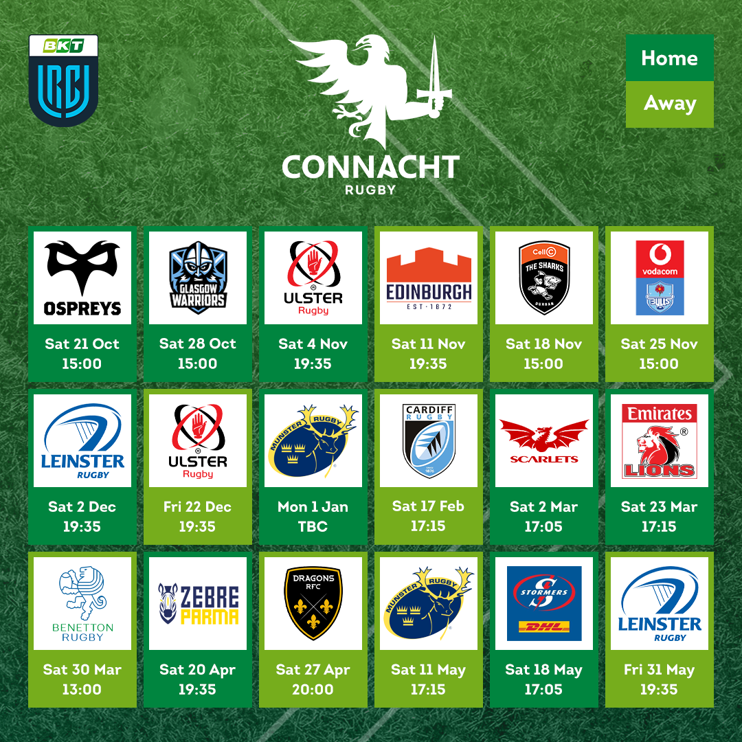URC Fixtures 23/24